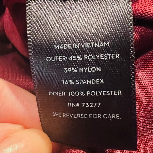 Simply Vera Vera Wang Women's Long Sleeve Burnout Velvet Lined Blouse-Large - Picture 12 of 13